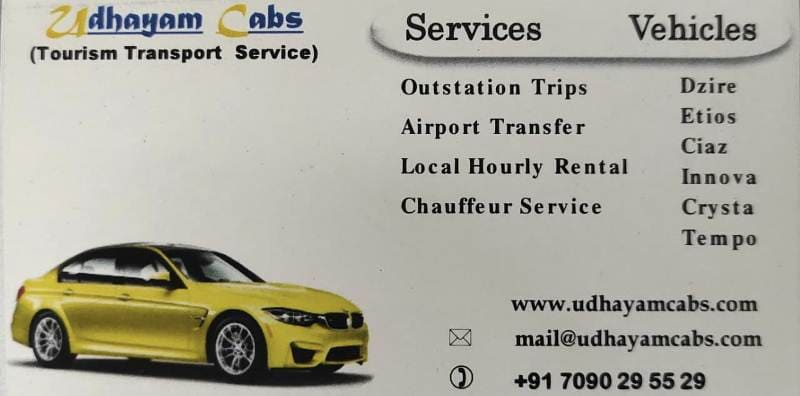 Udhayam Cabs Car Rental