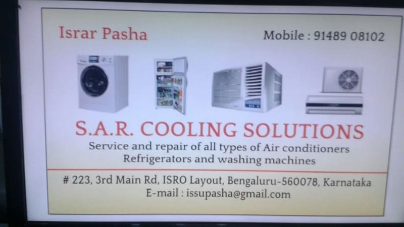 S A R Cooling Solutions